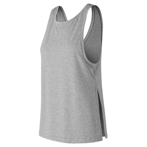 NEW BALANCE | Women's Transform Two Way Tank in Blue S - Picture 1 of 8